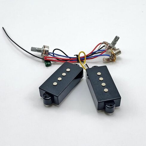 لاقط مزدوج، التقاطات باس كهربائية، أداة التحكم في النغمة، 4 سلاسل، لاقط باس كهربائي، لاقط دائرة الأسلاك in Kuwait