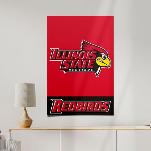 Desert Cactus Illinois State University Poster ISU Redbirds 11 x 17 Inch Room Office Décor Decoration Official Fan Gear (11x17 inch,Version 1A) in Saudi Arabia