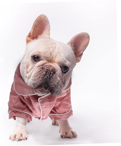 Toddmomy Wearing Pet Pajamas for Dogs Soft and Breathable Sleepwear for Puppies Lightweight and Fashionable Dog Clothes for Autumn Comfort in Saudi Arabia