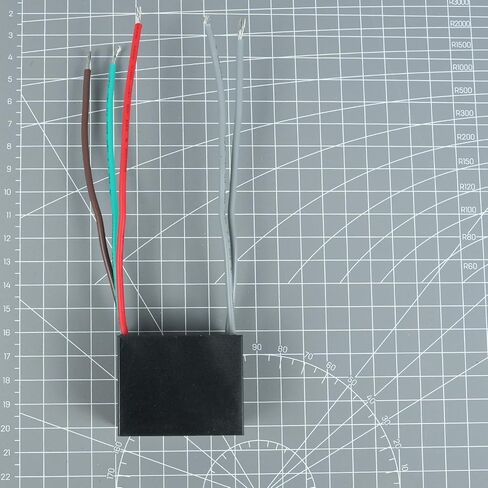 YukiHalu Ceiling Fan Capacitor CBB61 5+5+5uF 250V 5-Wires, Compatible with New Harbor Breeze Hunter and Others Fans in Kuwait