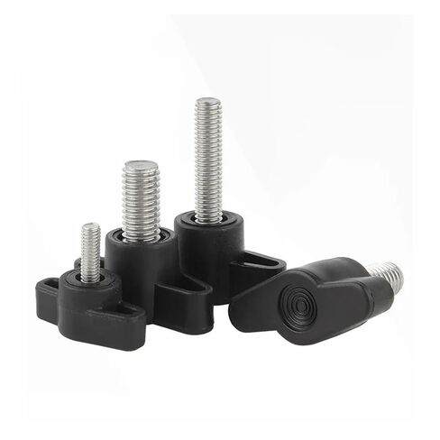 Screws Thumb Screws Plastic Hand Tighten 304 Stainless Steel Z-Shaped Handle Screw Knob Wing Screws in Saudi Arabia