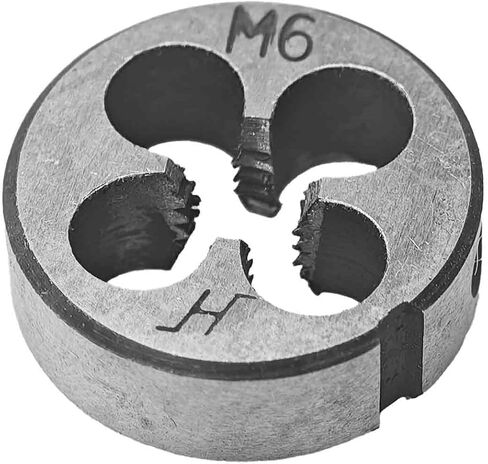 M16 x 2.0 Metric Thread Die, Alloy Steel Round Threading Tool for Machine Shop, Right Hand Precision Cutting in Kuwait