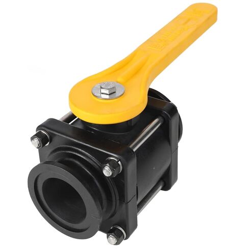 Banjo MV220CF 2" Full Port Manifold Flange Ball Valve, Polypropylene, Max 150 PSI in Saudi Arabia