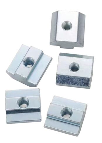 كتل الجوز المسار. صامولة منزلق على شكل حرف T، صامولة منزلق على شكل حرف T، 50 قطعة من صامولة منزلق على شكل حرف T لفتحة الملف الشخصي، صامولة من الألومنيوم لسحب الأثاث 20 سلسلة - 45 سلسلة صمولة T (20 سلسلة M3) in Kuwait