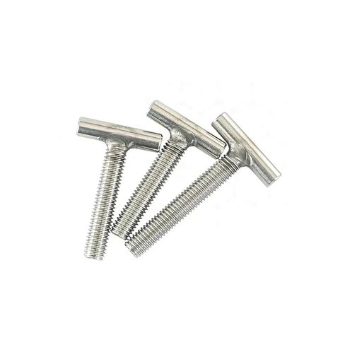 كتل الجوز المسار. 2 قطعة M14 50 ~ 120 مللي متر T-شكل قضيب ملولب لقط غطاء الترباس GB37 304 الفولاذ المقاوم للصدأ T-الأخدود المسمار (M14 * 110 مللي متر) in Kuwait