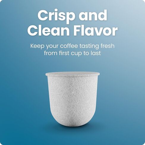 Chefman Water Filter Refill Cartridges, 12 Count of Replacement Water Filter Cartridges, Compatible with the Chefman Caffeinator Models in Saudi Arabia