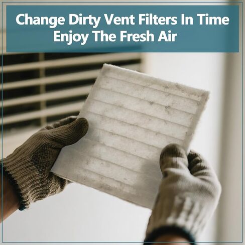 MERV 13 Filter Material, 23 Ft² Cut to Fit Air Filter Material for Captures Dust and Pet Dander as Small as 0.3 Microns. With Adhesive Hook Tape, Suitable for Ceiling and HVAC Furnace Vents in Saudi Arabia
