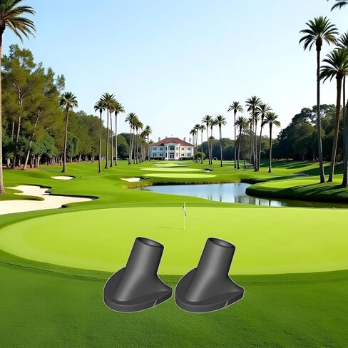 Jowxsx 4Pcs Golf Bag Stand Replacement Feet, Necessary Golf Bag Feet Replacement for Golf Bag Accessories,Strong Grip,Wear-Resistent,Easy to Install in Saudi Arabia