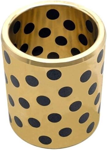Graphite Copper Bushing ID 8MM OD 10 11 H 6 8 10 12 15 16 20 25 Linear Graphite Copper Set Bearing Bushing Oil Self-Lubricating Bush(4PCS,8X11X20) in Saudi Arabia
