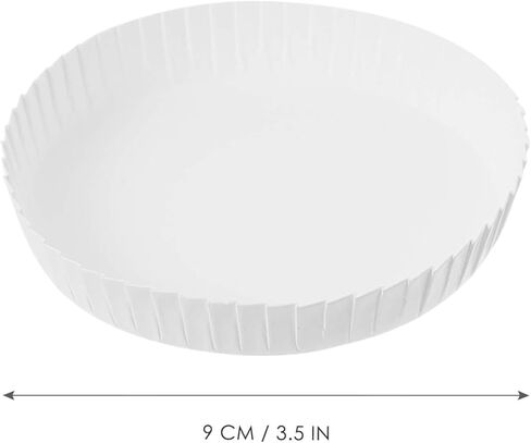 Yardwe Disposable Cup Covers 100 Pcs 3.54 Inch Stackable Paper Cup Lids for Home Hotel Ktv and Outdoor Use Protective Drinking Lids in Saudi Arabia