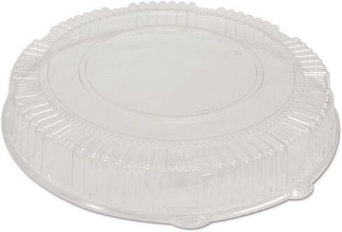 WNA Caterline Dome Lids, Plastic, 18" Diameter x 2-3/4"High, Clear (WNAA18PETDM) in Saudi Arabia