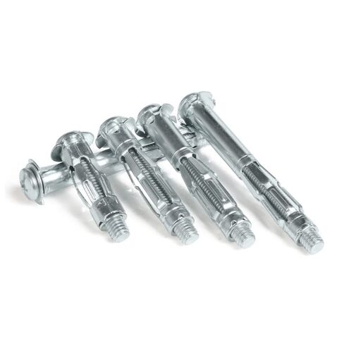 Expansion Screw Bolts, M4 M5 M6 M8 Gypsum Board Expansion Screw Pipe Hollow Wall Anchors Plugs Metal Expansion Bolt Home Improvement(Length:M5X65(20pcs)) (Size : M5X80(20pcs)) (Size : M6X37(20pcs) in Kuwait