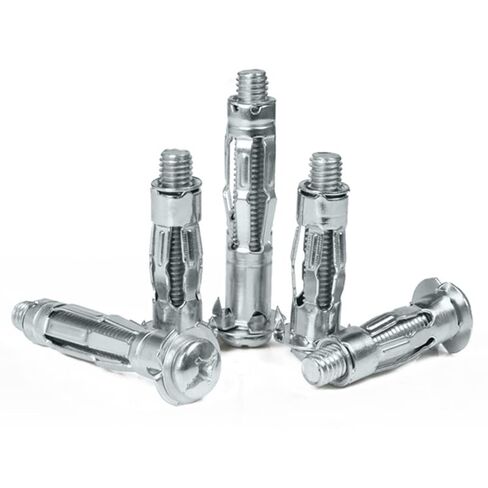 Expansion Screw Bolts, M4 M5 M6 M8 Gypsum Board Expansion Screw Pipe Hollow Wall Anchors Plugs Metal Expansion Bolt Home Improvement(Length:M5X65(20pcs)) (Size : M5X80(20pcs)) (Size : M6X37(20pcs) in Kuwait