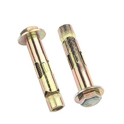 Expansion Screw Bolts, Heavy Duty Screw for Carbon Steel and Concrete Walls Expansion Anchor with Hex Bolt for Floor Installation Fastening(5pcs)(Size:M8x70) (Size : M6x70) (Size : M8x80) in Kuwait