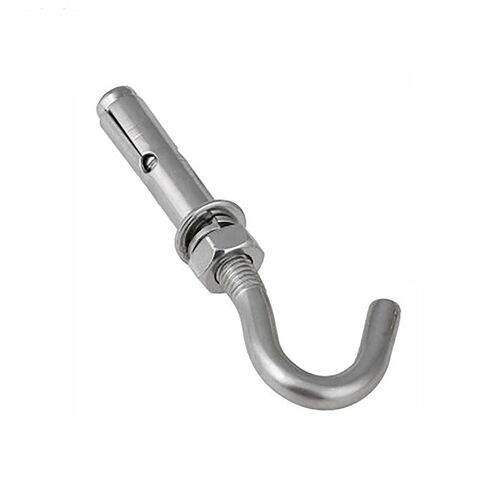 Expansion Screw Bolts, M6 M8 Expansion Screws Hooks 316 Stainless Steel Eye Bolt Open Anchor Hook for Basket Ceiling Fan Hanging(Length:2pcs,Size:M8) (Color : 2pcs, Size : M6) (Color : 2pcs, Size in Kuwait