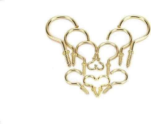 براغي توسيع المسمار، مسمار معدني بخطاف العين ومسامير خشبية ذاتية التنصت مطلية بالنحاس مسمار فتح 1/2 5/8 3/4 7/8 1 1-1/4 1-1/2 2 (الحجم: 5 8(50 قطعة)) (الحجم: 1 بوصة-1 (30 قطعة) طويل 4 (الحجم: 1 (50 قطعة)) in Kuwait