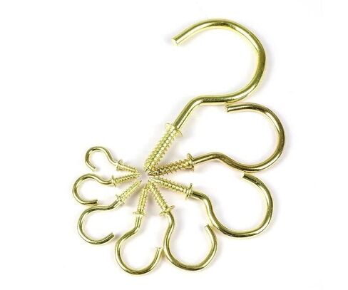 براغي توسيع المسمار، مسمار معدني بخطاف العين ومسامير خشبية ذاتية التنصت مطلية بالنحاس مسمار فتح 1/2 5/8 3/4 7/8 1 1-1/4 1-1/2 2 (الحجم: 5 8(50 قطعة)) (الحجم: 1 بوصة-1 (30 قطعة) طويل 4 (الحجم: 1 بوصة1) in Kuwait