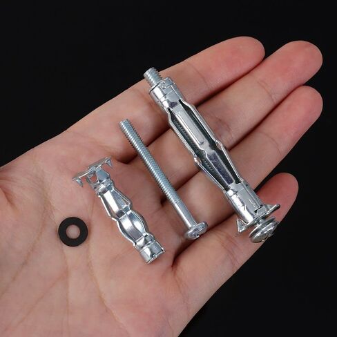 Expansion Screw Bolts, Wedge Anchor,Drilling Ceiling Expansion Screws Screw Assortment Hand Tools Heavy Duty Bolt Wall Anchor Screws Expansion Bolt(Color:M5 X 52)(Color:M6 X 65) (Co (Color : M6 X 52 in Kuwait