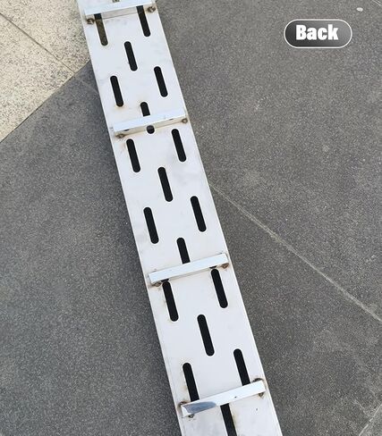 Drainage Grille Drainage Trench System, 1 M Channel Drain Kit Garden Patio Floor Concrete Muds Rain Gutter with U Metal Grates(100x21x15cm) in Saudi Arabia