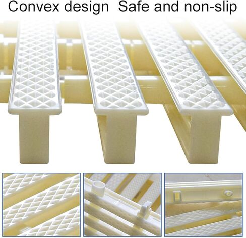 Drainage Grille ABS Swimming Pool Grille, Plug and Play Installation Five-Hole Drainage Ditch Cover, Road Drainage Grating(40x100cm) in Saudi Arabia