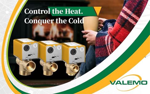 V2212-A1S صمام المنطقة الميكانيكي، ثنائي الاتجاه، 1/2 بوصة، مغلق عادة، 24 فولت تيار متردد، مع مفتاح نهائي in Kuwait