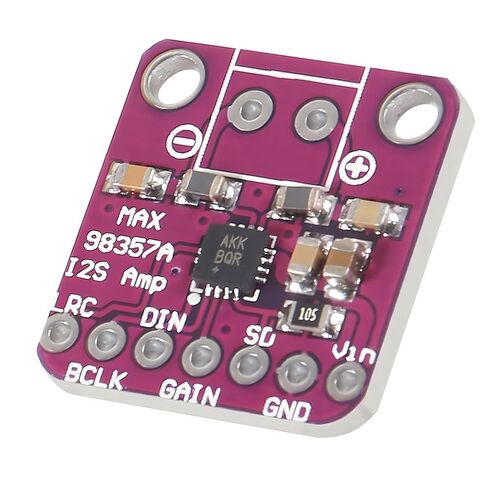 5 قطع MAX98357 وحدة مضخم الصوت من الفئة D بدون فلتر - مخرج 3.2 وات، واجهة I2S، متوافقة مع ESP32 وRaspberry Pi in Kuwait