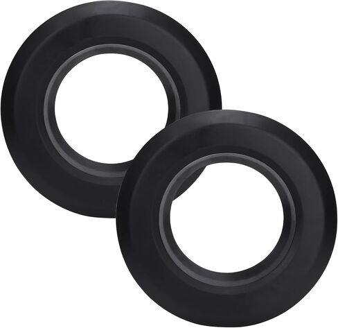 2-Pack 2" Flexible Tank Adapter, for Attaching 2-inch pipe to Curved Surfaces, Storage Drums, Bulkhead Pipe Fitting, Buckets, and More in Saudi Arabia