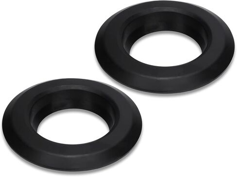 2-Pack 2" Flexible Tank Adapter, for Attaching 2-inch pipe to Curved Surfaces, Storage Drums, Bulkhead Pipe Fitting, Buckets, and More in Saudi Arabia