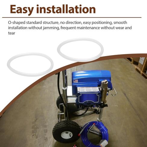 104361 حلقة دائرية متوافقة مع Ultra 395 495 595 وPro210ES مناسبة لرشاشات طلاء Graco in Kuwait