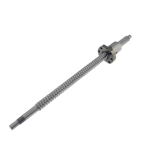 SFU1605 200-550 مم C7 برغي كروي دقيق مع شفة 1605 وصمولة واحدة BK/BF12 بالقطع (400 مم) in Kuwait