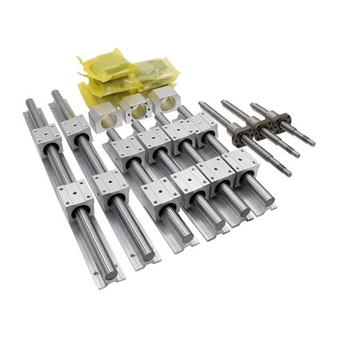 طقم الدليل الخطي R16/R20 + 3 براغي كروية SFU1610 + BK/BF12 + مبيت الصامولة + قارنة التوصيل + R Block SBRUU(300 600 1000 SBR16) in Saudi Arabia