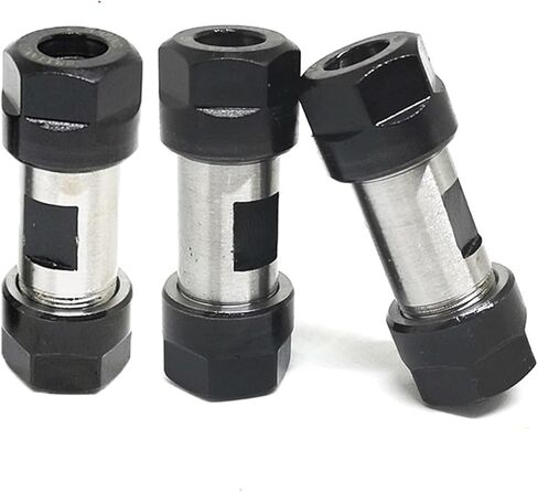 1pcs Er11 To Er11 Adapter Double Nuts Er16 Er20 Er25 Er32 Spindle Motor Shaft For Cnc Machine(ER11-ER11) in Saudi Arabia