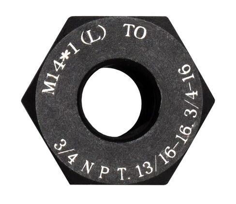 Steel Thread Adapter Convert M14x1 (L) to 3/4 NPT, 13/16-16, 3/4-16 in Kuwait