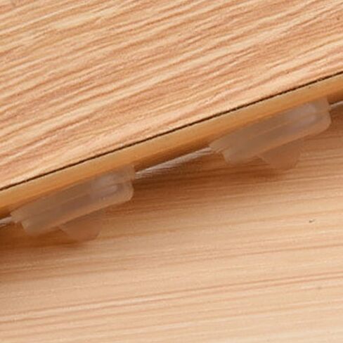 Holibanna 100Pcs Self Adhesive Clear Bumper Pads for Furniture Cabinet Door Bumpers Transparent Noise Dampening Pads for Cupboards and Toilet Seats Durable and Easy in Saudi Arabia