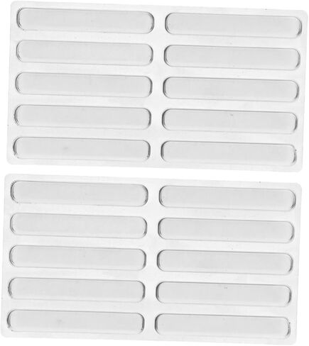 SUPVOX 20pcs Silicone Bumper Strip Cabinet Door Bumpers Wall Corner Protectors Slip Glass Pads for Table Corners Soundproof Cabinet Pads in Saudi Arabia