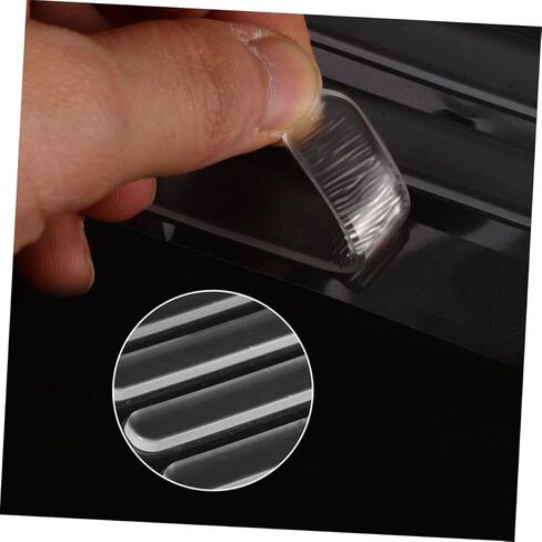 SUPVOX 20pcs Silicone Bumper Strip Cabinet Door Bumpers Wall Corner Protectors Slip Glass Pads for Table Corners Soundproof Cabinet Pads in Saudi Arabia