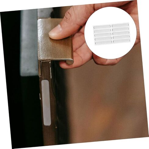 SUPVOX 20pcs Silicone Bumper Strip Cabinet Door Bumpers Wall Corner Protectors Slip Glass Pads for Table Corners Soundproof Cabinet Pads in Saudi Arabia