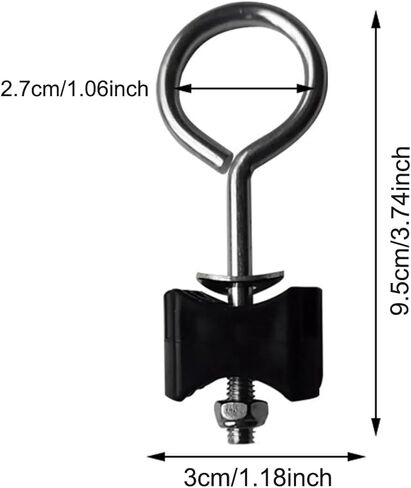 10 Pack Trampoline Screws and Bolts Replacement Trampoline Poles Mount Screw for Kids Trampoline Leg Feet Connection Mini Trampoline with Safety Enclosure Mini Fitness Rebounder Trampolines in Saudi Arabia
