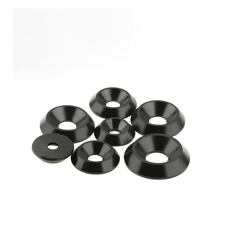 Conical Countersunk Washer 1pc Material Black Concave Convex Washer/Fisheye Washer M3M4MM5M6(M8x25x5 -Tapered) in Saudi Arabia