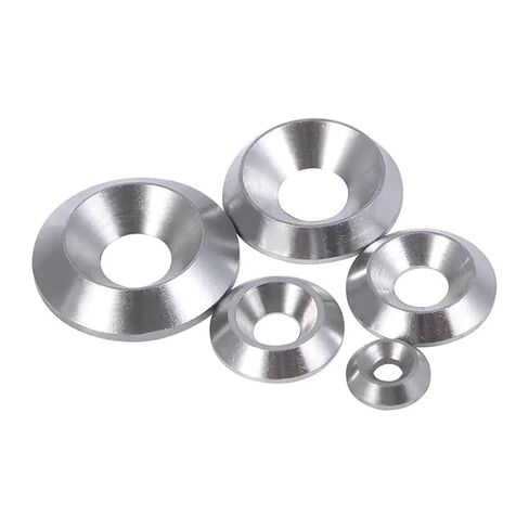 Conical Countersunk Washer M3-M10 304 Stainless Steel Solid Cone Washer Concave and Convex Tapered Washers(M8x20x5.0mm-2pcs) in Saudi Arabia