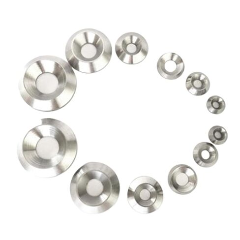 Conical Countersunk Washer 2pcs-10PCS M3 M4 M5 M6 M8 M10 304 Stainless Steel Umbrella Countersunk Screw Gasket Washer(M5(10PCS) OD 16mm) in Saudi Arabia