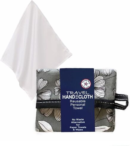 منشفة ورقية قابلة لإعادة الاستخدام مع علبة حمل مرفقة/10 "× 10" قطعة قماش قطنية بيردسي/مصنوعة في الولايات المتحدة الأمريكية/مستدامة/هدية رائعة/رائعة (فاقد السقوط) in Kuwait