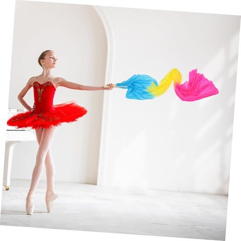 Vaguelly Dancing Fan Lightweight Long Fan for Tap and Accessory for Dance Classes and Competitions Enhances Rhythm and Visual Appeal in Saudi Arabia