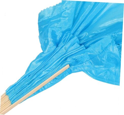 Vaguelly Dancing Fan Lightweight Long Fan for Tap and Accessory for Dance Classes and Competitions Enhances Rhythm and Visual Appeal in Saudi Arabia