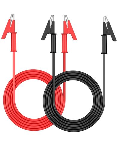 Vibit 30 Pcs Back Probe Kit Automotive, Banana Plug to Alligator Clip Test Leads, Back Probe Test Lead Kit with Wire Piercing Probe, Insulated Test Leads Set for Multimeter & Electrical Testing in Saudi Arabia