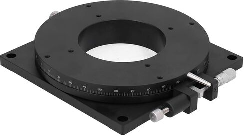 دليل الخطي انزلاق الجدول غرامة لحن منصة دوارة الكرة المرحلة سبائك الألومنيوم قطرها 200 مللي متر لحركة المعدات in Kuwait