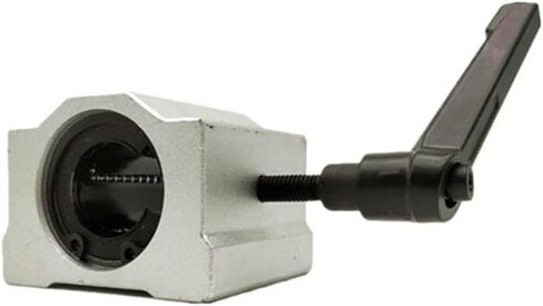 1pcs Linear Optical Axis Bearing Locking Positioning Slider with Handle for Linear Guide SCS10 12 16 20 25 30 40 50UU(SCS10UU) in Saudi Arabia