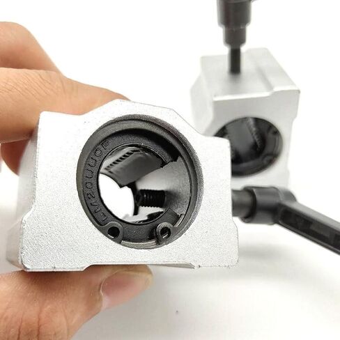 1pcs Linear Optical Axis Bearing Locking Positioning Slider with Handle for Linear Guide SCS10 12 16 20 25 30 40 50UU(SCS10UU) in Saudi Arabia