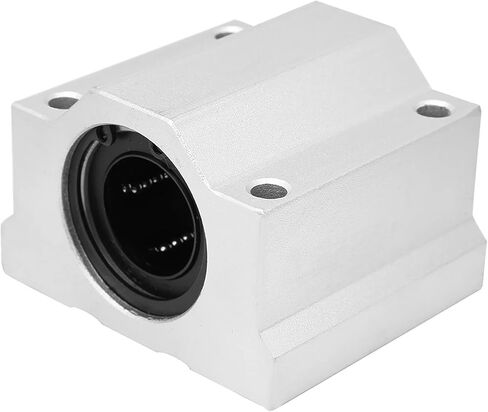 SC25UU 25mm Aluminum Linear Motion Ball Bearing Slide Block, High Precision CNC Linear Unit, Strong Load Bearing, Oil Lubricated, for High Speed Equipment in Kuwait