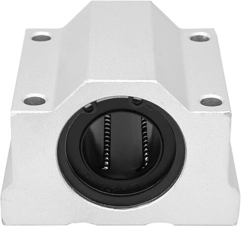 SC25UU 25mm Aluminum Linear Motion Ball Bearing Slide Block, High Precision CNC Linear Unit, Strong Load Bearing, Oil Lubricated, for High Speed Equipment in Kuwait